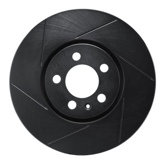 R1 Concepts® - eLINE Black Series™ Slotted 1-Piece Front Brake Rotor
