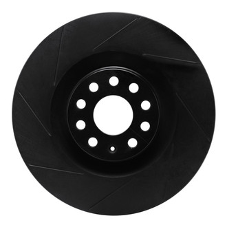 R1 Concepts® - eLINE Black Series™ Slotted 1-Piece Front Brake Rotor