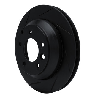 R1 Concepts® - eLINE Black Series™ Slotted 1-Piece Rear Brake Rotor