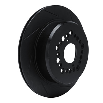 R1 Concepts® - eLINE Black Series™ Slotted 1-Piece Rear Brake Rotor
