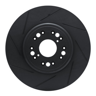 R1 Concepts® - eLINE Black Series™ Slotted 1-Piece Front Brake Rotor