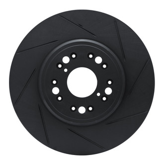 R1 Concepts® - eLINE Black Series™ Slotted 1-Piece Front Brake Rotor