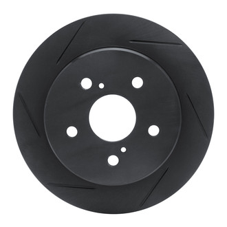 R1 Concepts® - eLINE Black Series™ Slotted 1-Piece Rear Brake Rotor
