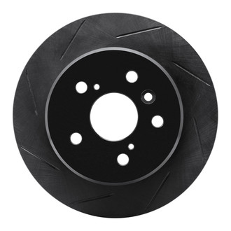 R1 Concepts® - eLINE Black Series™ Slotted 1-Piece Rear Brake Rotor