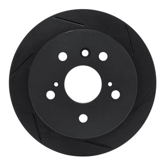 R1 Concepts® - eLINE Black Series™ Slotted 1-Piece Rear Brake Rotor