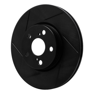 R1 Concepts® - eLINE Black Series™ Slotted 1-Piece Front Brake Rotor
