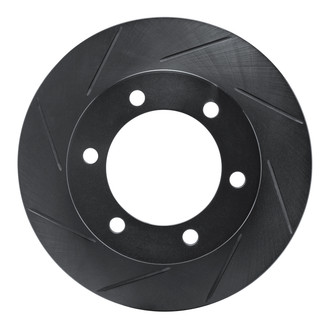 R1 Concepts® - eLINE Black Series™ Slotted 1-Piece Front Brake Rotor