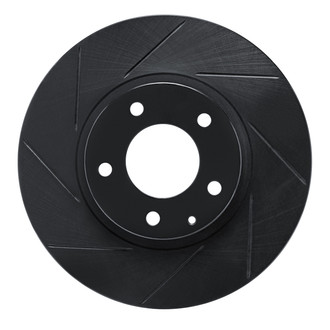 R1 Concepts® - eLINE Black Series™ Slotted 1-Piece Front Brake Rotor