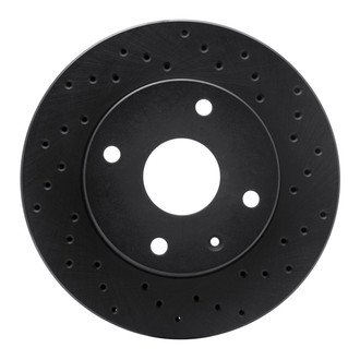 R1 Concepts® - eLINE Black Series™ Drilled 1-Piece Brake Rotor