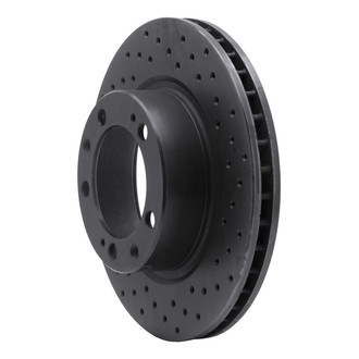 R1 Concepts® - eLINE Black Series™ Drilled 1-Piece Brake Rotor