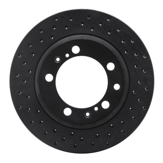 R1 Concepts® - eLINE Black Series™ Drilled 1-Piece Brake Rotor
