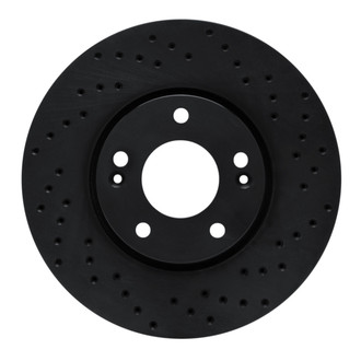 R1 Concepts® - eLINE Black Series™ Drilled 1-Piece Brake Rotor
