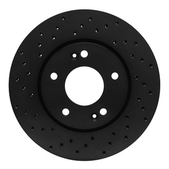 R1 Concepts® - eLINE Black Series™ Drilled 1-Piece Brake Rotor