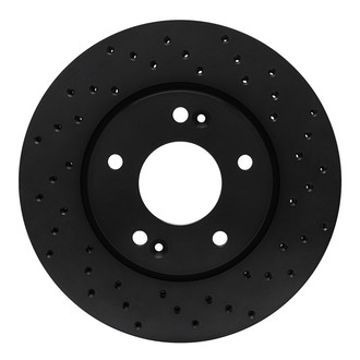 R1 Concepts® - eLINE Black Series™ Drilled 1-Piece Brake Rotor