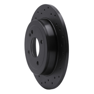R1 Concepts® - eLINE Black Series™ Drilled 1-Piece Brake Rotor