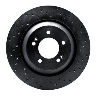 R1 Concepts® - eLINE Black Series™ Drilled 1-Piece Brake Rotor