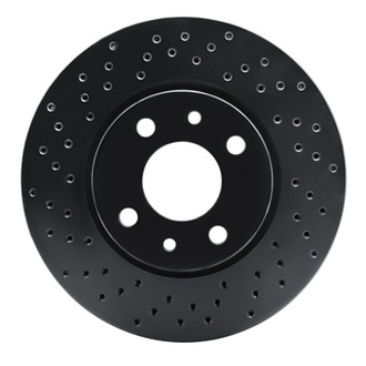 R1 Concepts® - eLINE Black Series™ Drilled 1-Piece Brake Rotor