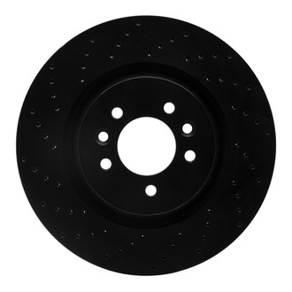 R1 Concepts® - eLINE Black Series™ Drilled 1-Piece Brake Rotor