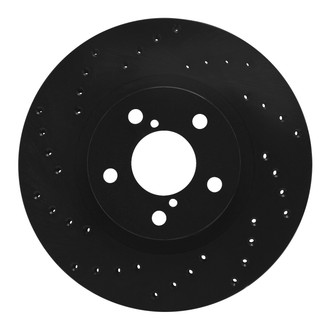R1 Concepts® - eLINE Black Series™ Drilled 1-Piece Brake Rotor