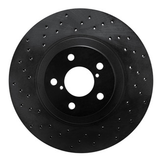 R1 Concepts® - eLINE Black Series™ Drilled 1-Piece Brake Rotor
