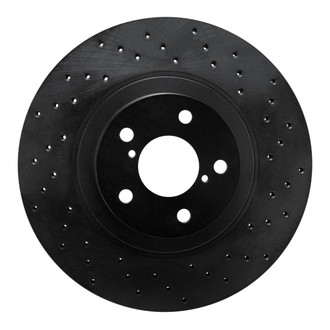 R1 Concepts® - eLINE Black Series™ Drilled 1-Piece Brake Rotor