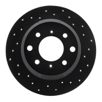 R1 Concepts® - eLINE Black Series™ Drilled 1-Piece Brake Rotor