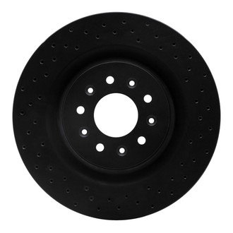 R1 Concepts® - eLINE Black Series™ Drilled 1-Piece Brake Rotor