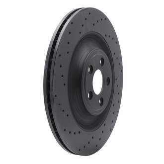 R1 Concepts® - eLINE Black Series™ Drilled 1-Piece Brake Rotor