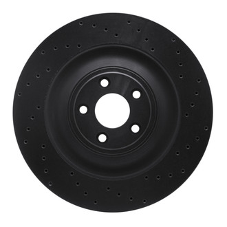 R1 Concepts® - eLINE Black Series™ Drilled 1-Piece Brake Rotor