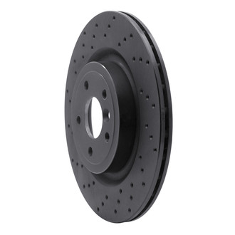 R1 Concepts® - eLINE Black Series™ Drilled 1-Piece Brake Rotor
