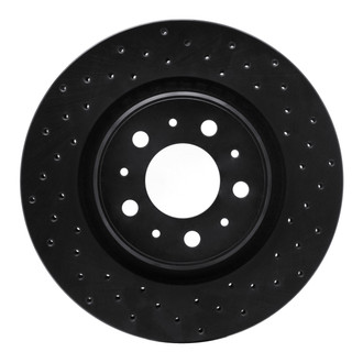 R1 Concepts® - eLINE Black Series™ Drilled 1-Piece Brake Rotor