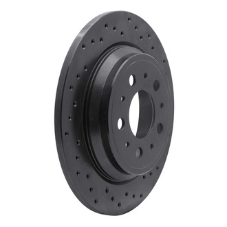 R1 Concepts® - eLINE Black Series™ Drilled 1-Piece Brake Rotor