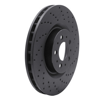 R1 Concepts® - eLINE Black Series™ Drilled 1-Piece Brake Rotor