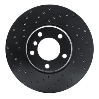 R1 Concepts® - eLINE Black Series™ Drilled 1-Piece Brake Rotor