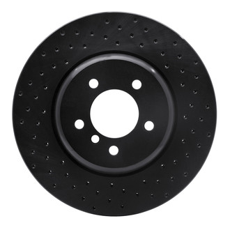 R1 Concepts® - eLINE Black Series™ Drilled 1-Piece Brake Rotor
