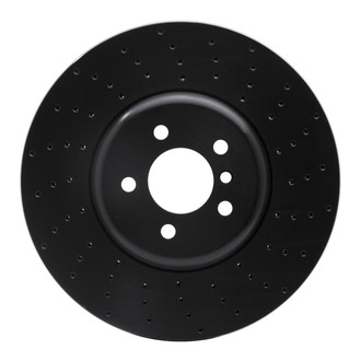R1 Concepts® - eLINE Black Series™ Drilled 1-Piece Brake Rotor