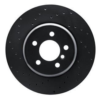 R1 Concepts® - eLINE Black Series™ Drilled 1-Piece Brake Rotor