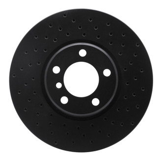 R1 Concepts® - eLINE Black Series™ Drilled 1-Piece Brake Rotor