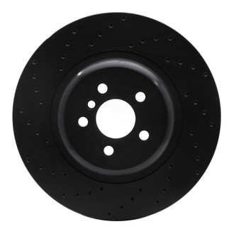R1 Concepts® - eLINE Black Series™ Drilled 1-Piece Brake Rotor