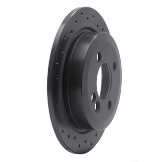 R1 Concepts® - eLINE Black Series™ Drilled 1-Piece Brake Rotor