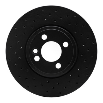 R1 Concepts® - eLINE Black Series™ Drilled 1-Piece Brake Rotor
