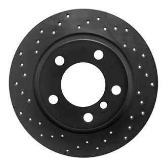 R1 Concepts® - eLINE Black Series™ Drilled 1-Piece Brake Rotor