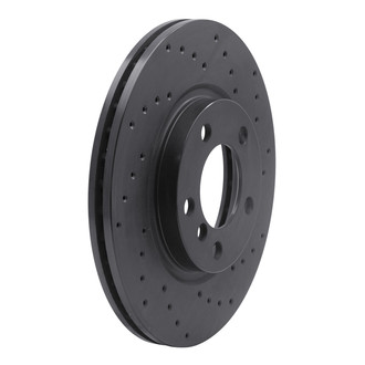R1 Concepts® - eLINE Black Series™ Drilled 1-Piece Brake Rotor