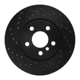 R1 Concepts® - eLINE Black Series™ Drilled 1-Piece Brake Rotor