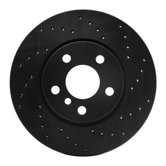 R1 Concepts® - eLINE Black Series™ Drilled 1-Piece Brake Rotor