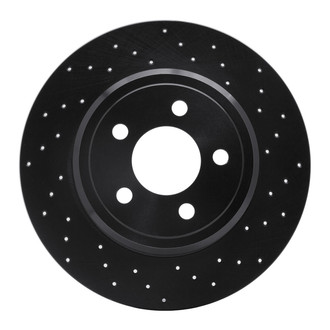 R1 Concepts® - eLINE Black Series™ Drilled 1-Piece Brake Rotor