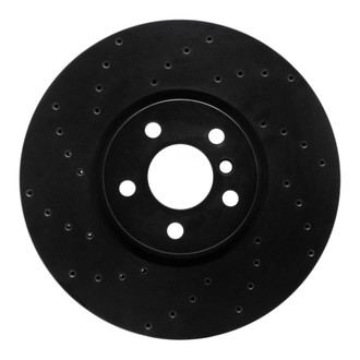 R1 Concepts® - eLINE Black Series™ Drilled 1-Piece Brake Rotor