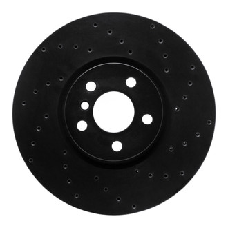 R1 Concepts® - eLINE Black Series™ Drilled 1-Piece Brake Rotor