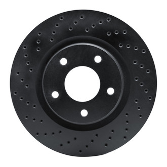 R1 Concepts® - eLINE Black Series™ Drilled 1-Piece Brake Rotor