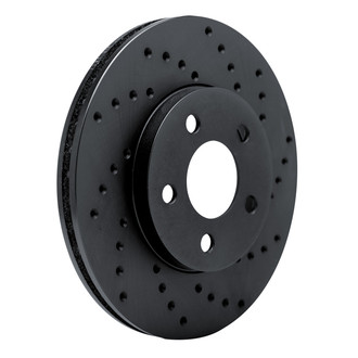 R1 Concepts® - eLINE Black Series™ Drilled 1-Piece Brake Rotor